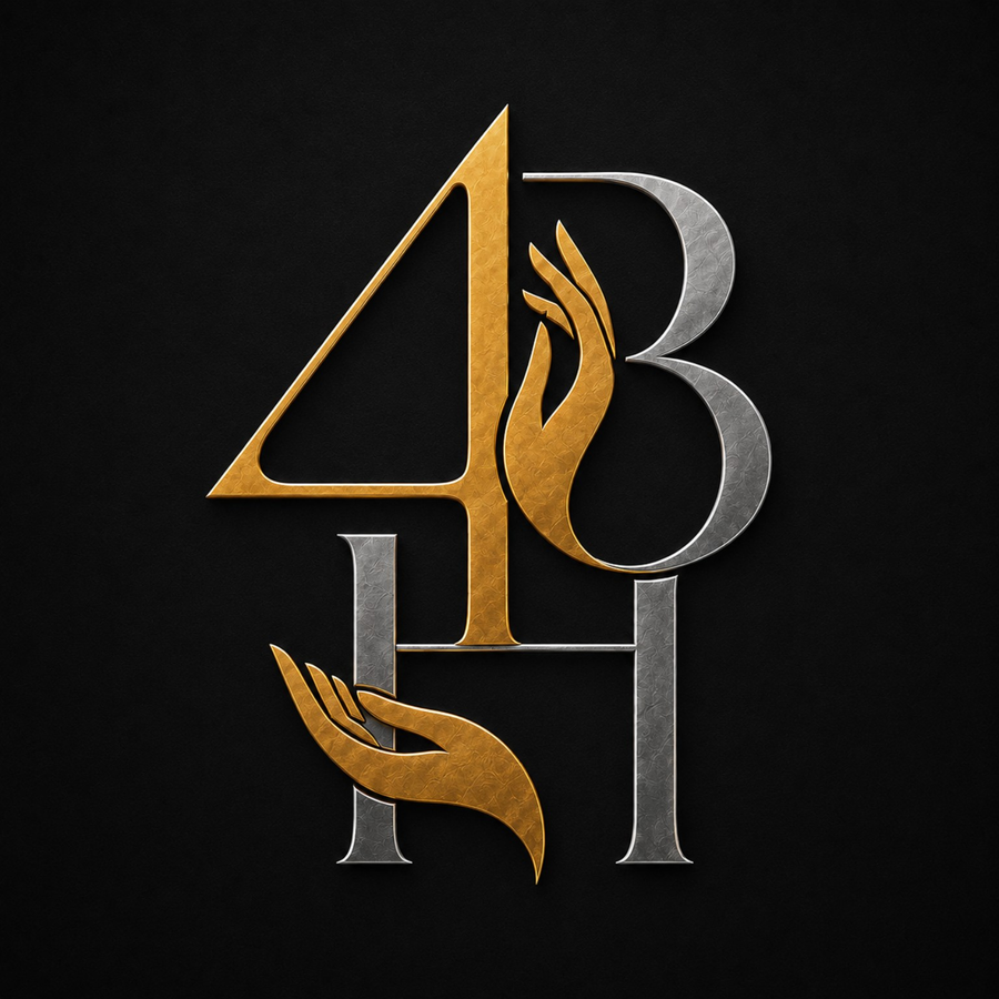 4BIDDEN HANDS logo